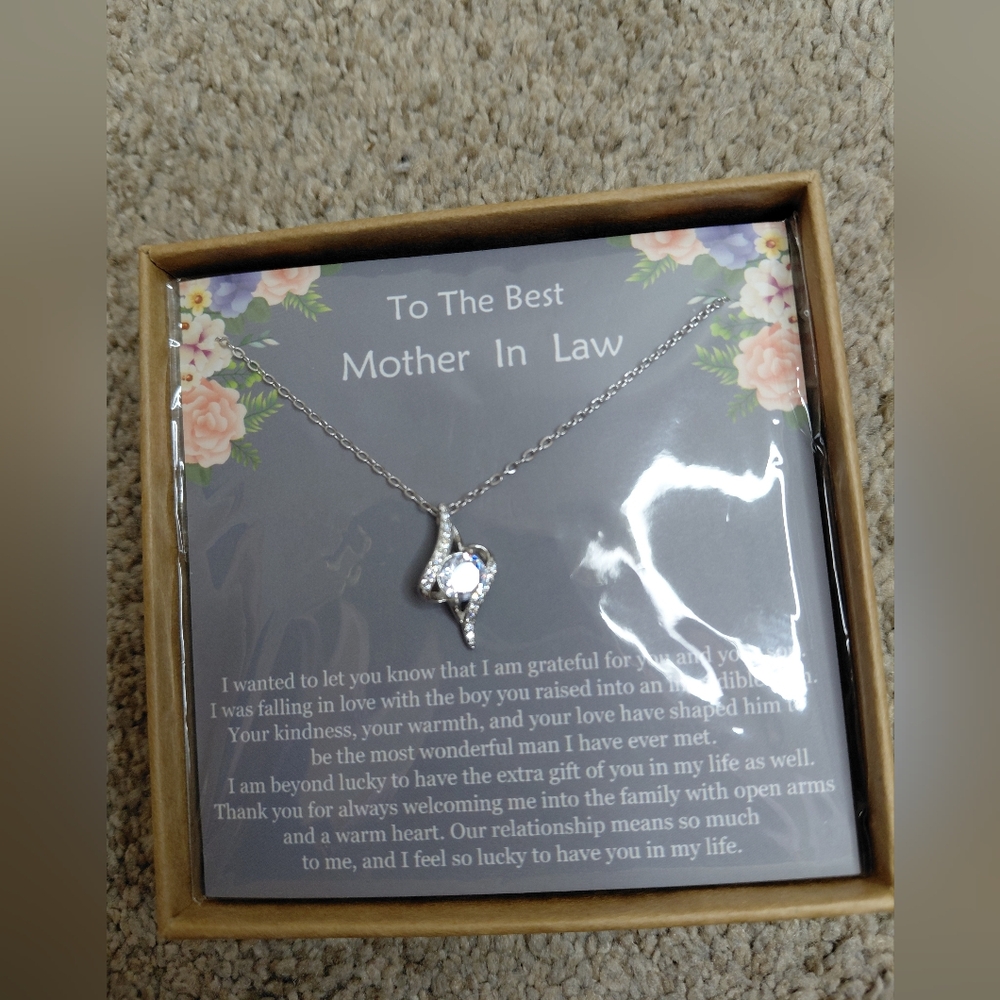 Elegant Silver 925 Necklace with Heart Pendant